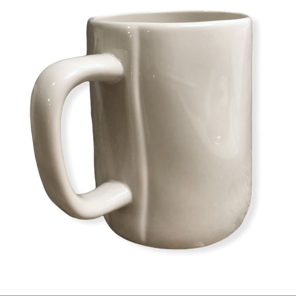 2/$30 ☕️ SELF LOVE Rustic Ceramic Coffee Mug, Off-white Finish w/ Black Text - Picture 2 of 5